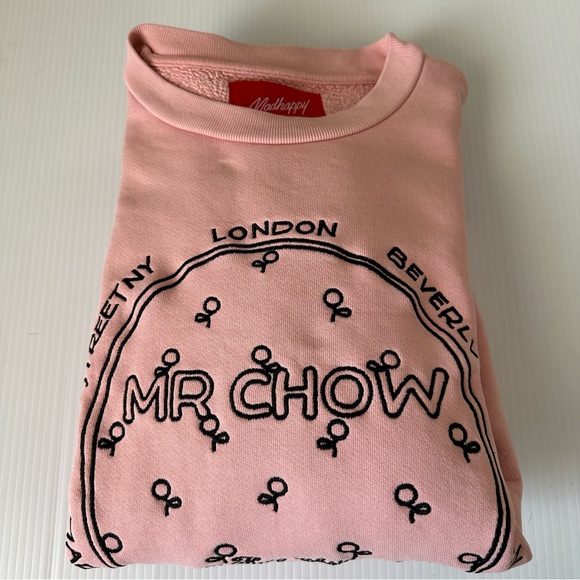 Madhappy x Mr. Chow Sweatshirt Pink, XS - Picture 7 of 13